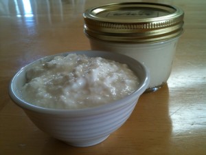 Homemade greek yogurt, strained yogurt, or labneh