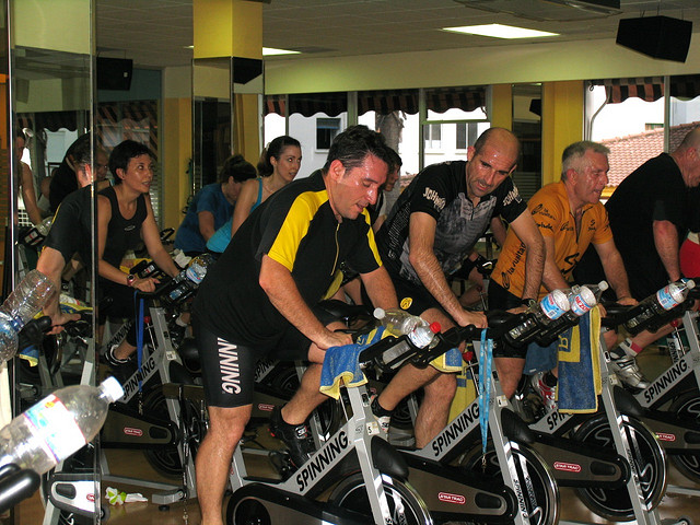 fitness alternative with spinning class