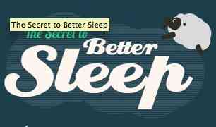 Secrets to Better Sleep | Fitness InfoGraphic